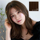 プリシラ つむじ前髪ウィッグ グラムワンレンバングス 耐熱 【直送品】 返品・キャンセル・他商品と同時購入は不可