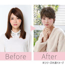 プリシラ つむじ前髪ウィッグ ニュアンスカールバングス 耐熱 【直送品】 返品・キャンセル・他商品と同時購入は不可