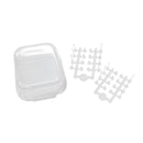 フェアリータッチ 透明ピアス スタッドタイプ 16個