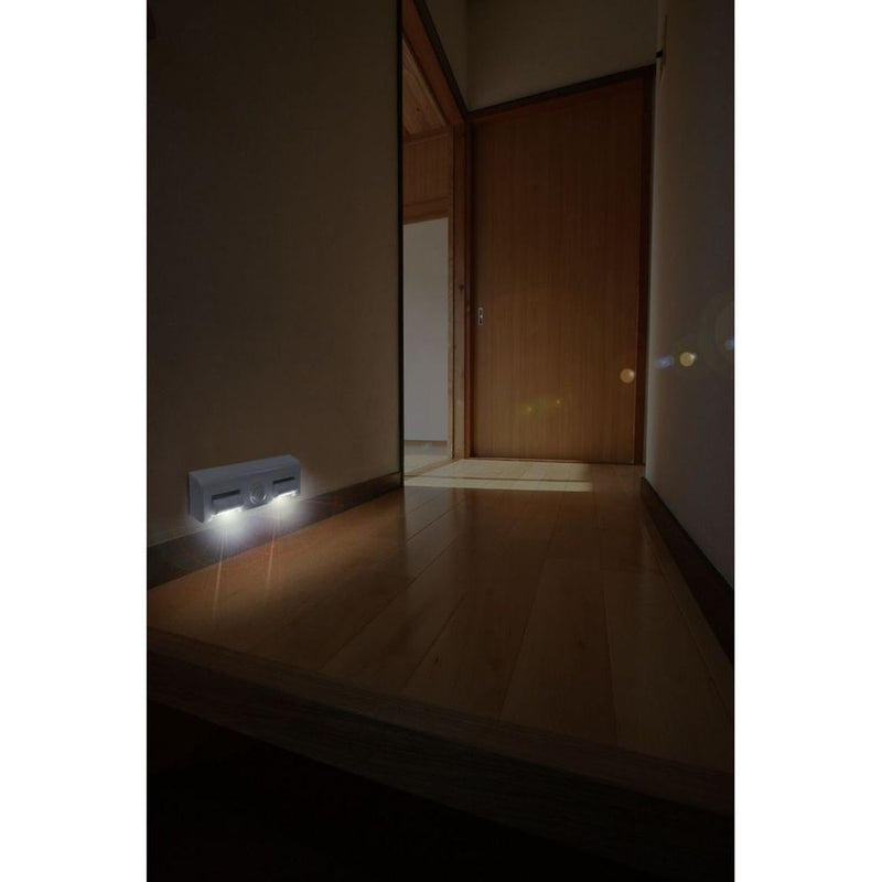 トレードワン どこでもセンサーライト角ピカ ホワイト