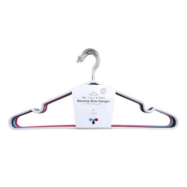 トレードワン ノンスリップスリムハンガー 30596 12P