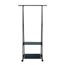 トレードワン シンプルハンガーラック2段 30693