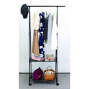 トレードワン シンプルハンガーラック2段 30693