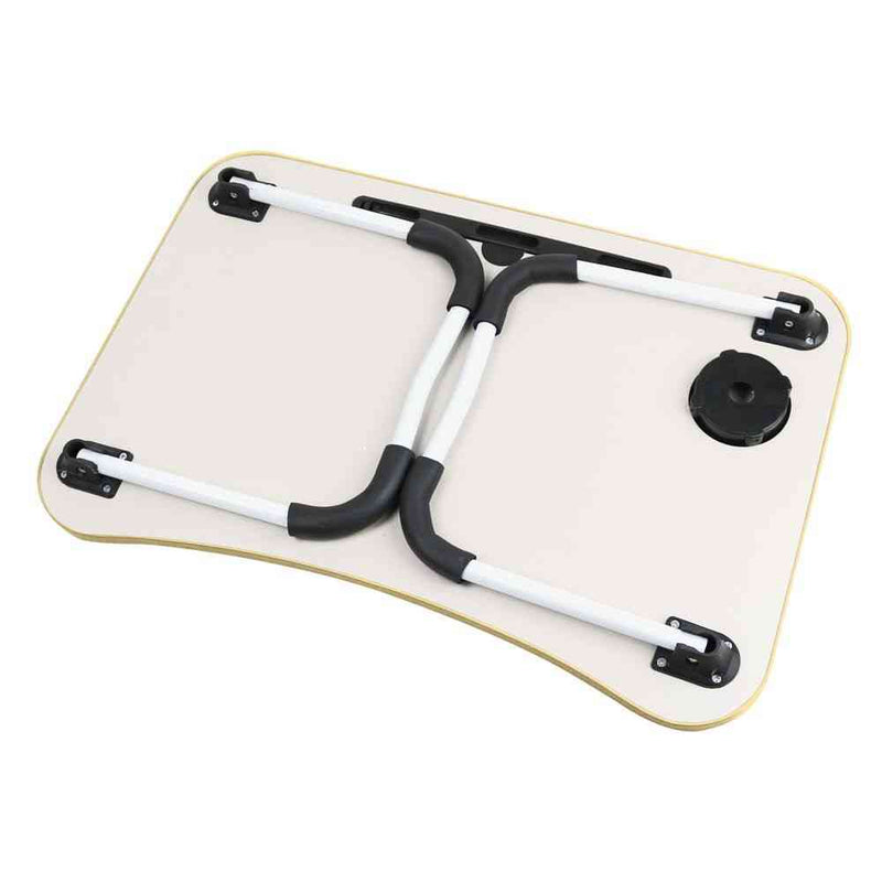 トレードワン 折りたたみガジェットテーブル ブラウンウッド