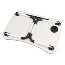 トレードワン 折りたたみガジェットテーブル ブラウンウッド