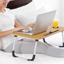 トレードワン 折りたたみガジェットテーブル ブラウンウッド