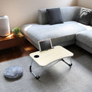 トレードワン 折りたたみガジェットテーブル ホワイトウッド