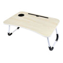 トレードワン 折りたたみガジェットテーブル ホワイトウッド