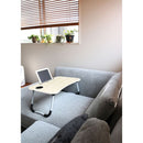 トレードワン 折りたたみガジェットテーブル ホワイトウッド