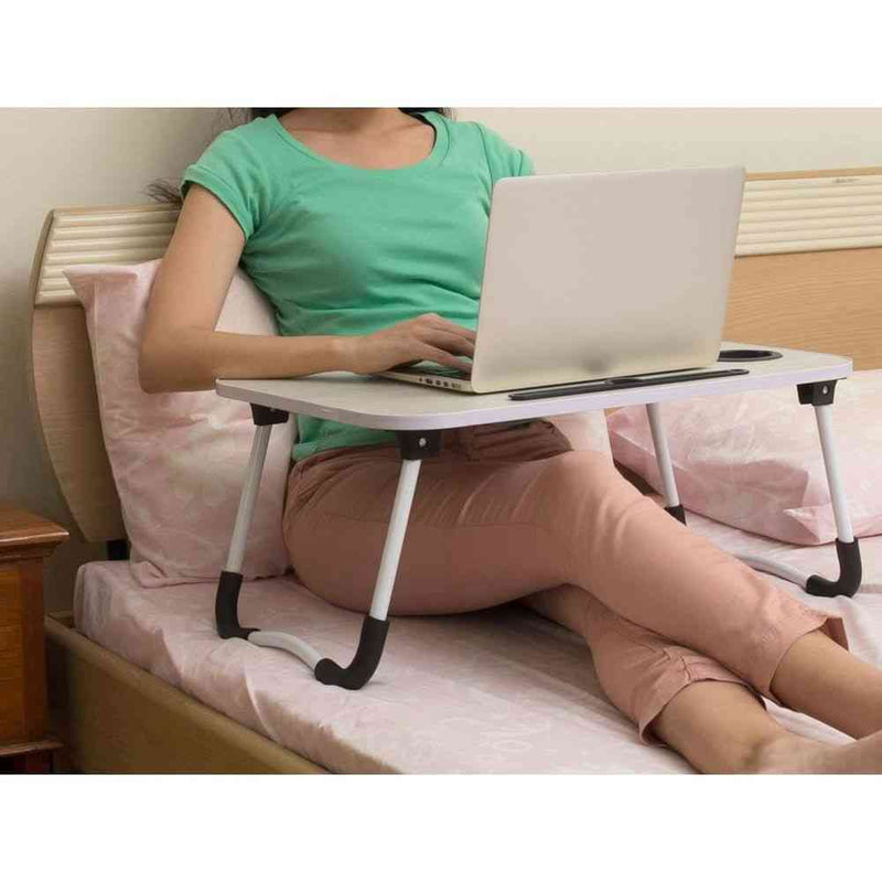 トレードワン 折りたたみガジェットテーブル ホワイトウッド