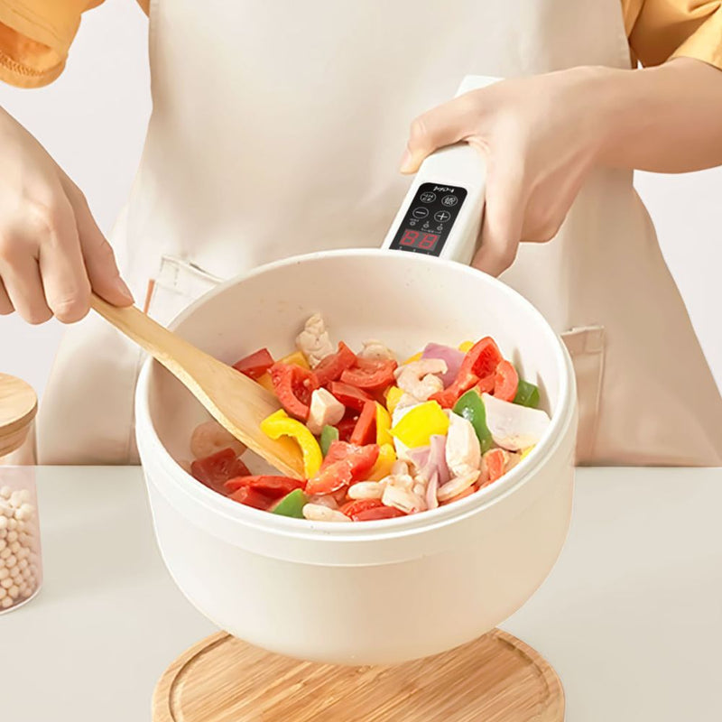 トレードワン CHEF シェフ 1台4役 万能電気片手鍋 ホワイト
