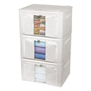 トレードワン 窓付きマルチ収納ボックス Lサイズ