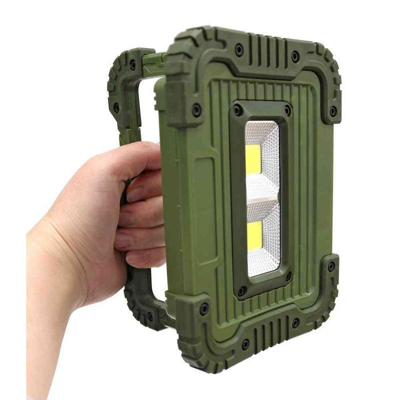 トレードワン COBワークライトタフ2  オリーブ 30747