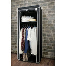 トレードワン シンプルハンガーラックカバー付き ブラック