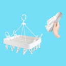 トレードワン シューズも干せる角型ピンチハンガー