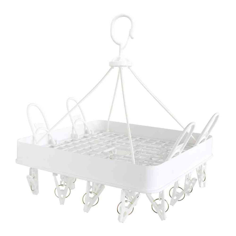 トレードワン シューズも干せる角型ピンチハンガー