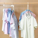 トレードワン 省スペース折りたたみハンガーホルダー  ホワイト