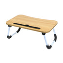 トレードワン 折りたたみガジェットテーブルミニ ブラウン