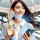 トレードワン 傘用ファンクリップ 猫の手タイプ ピンク 30899