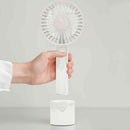 トレードワン WINSY USB充電式オートスイングファン オーロラ ホワイト 30907
