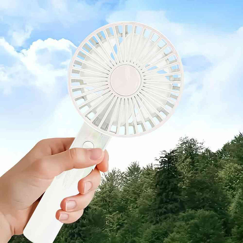 トレードワン WINSY USB充電式オートスイングファン オーロラ ホワイト 30907