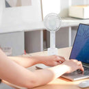 トレードワン WINSY USB充電式オートスイングファン オーロラ ホワイト 30907