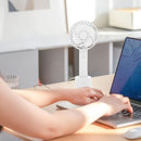 トレードワン WINSY USB充電式オートスイングファン フラワータイプ ホワイト