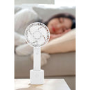 トレードワン WINSY USB充電式オートスイングファン フラワータイプ ホワイト