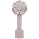 トレードワン WINSY USB充電式オートスイングファン フラワータイプ ピンク