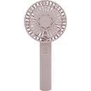 トレードワン WINSY USB充電式オートスイングファン フラワータイプ ピンク