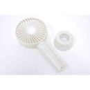 トレードワン ウィンジー USB充電式ハンディファンスタンド付 ／ オーロラカラーホワイト 30936