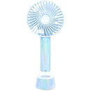 トレードワン ウィンジー USB充電式ハンディファンスタンド付 ／ オーロラカラーブルー 30937