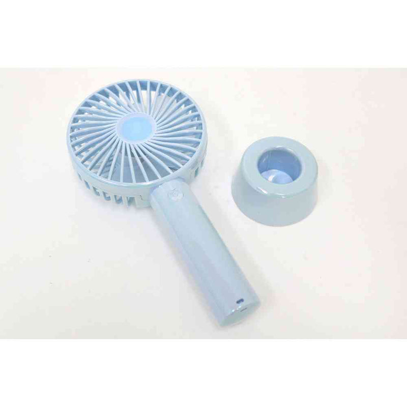 トレードワン ウィンジー USB充電式ハンディファンスタンド付 ／ オーロラカラーブルー 30937