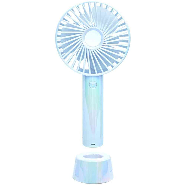 トレードワン ウィンジー USB充電式ハンディファンスタンド付 ／ オーロラカラーブルー 30937