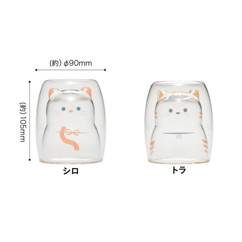 uca ユーシーエー 耐熱ネコグラス トラ