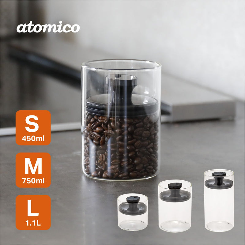 atomico アトミコ 耐熱ガラスキャニスター L