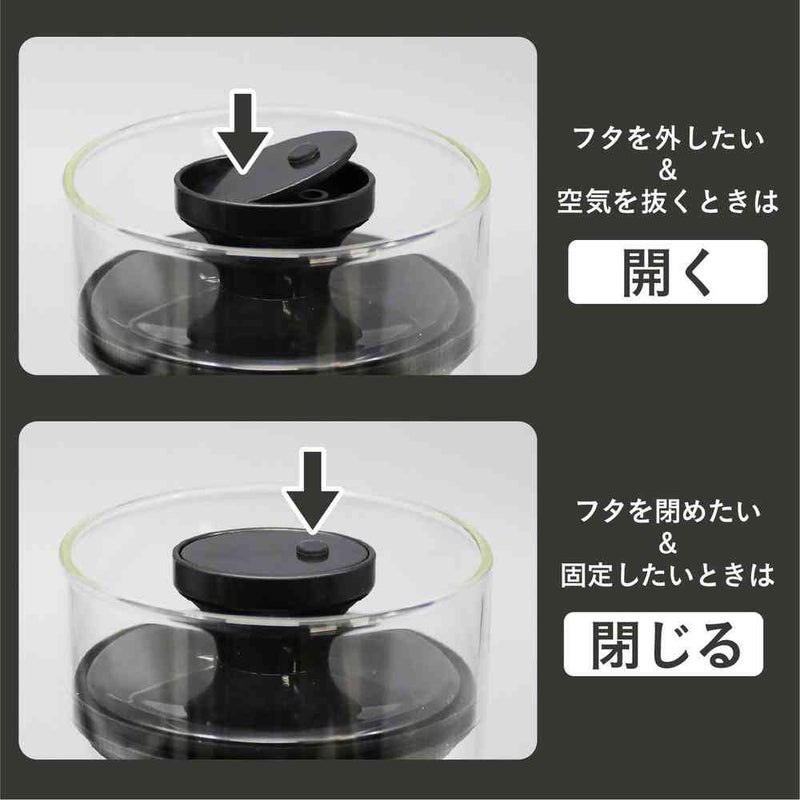 atomico アトミコ 耐熱ガラスキャニスター L 1個