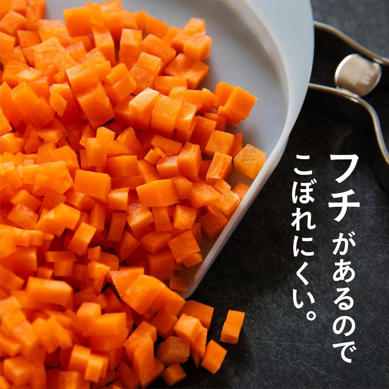 atomico アトミコ 食材がすくいやすいまな板ちりとり