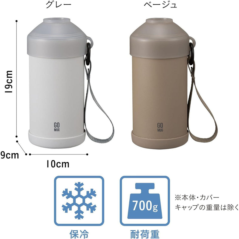 QAHWA カフア BOT.GOMUG STRAP ベージュ