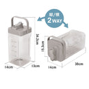 uca ユーシーエー 冷蔵庫に入れたまま注げるジャグ MEGATANK 1個