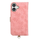 PGA iPhone16用 フリップカバー ダスティピンク PG-24AFP03PK 75g