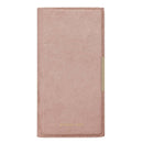 PGA iPhone16用 クリアフリップケース スエード調/ピンク PG-24ACF06PK 70g