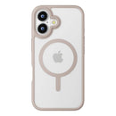 PGA iPhone16用 MagSafe対応 ハイブリッドケース ベージュ PG-24AMGPT05BE 30g