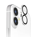 PGA iPhone16/16Plus 2眼カメラ用 カメラフルプロテクター Dragontrail 2g