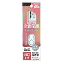PGA iPhone16/16Plus 2眼カメラ用 カメラフルプロテクター ラメシルバー 2g
