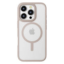 PGA iPhone 16 Pro用 MagSafe対応 ハイブリッドケース ベージュ PG-24BMGPT05BE 30g