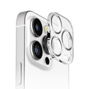 PGA iPhone16Pro/16ProMax カメラフルプロテクター クリアシルバー 3g