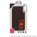 PGA iPhone 16用 ガラスフリップケース(フェルト) くまのプーさん PG-D24AGF06POO