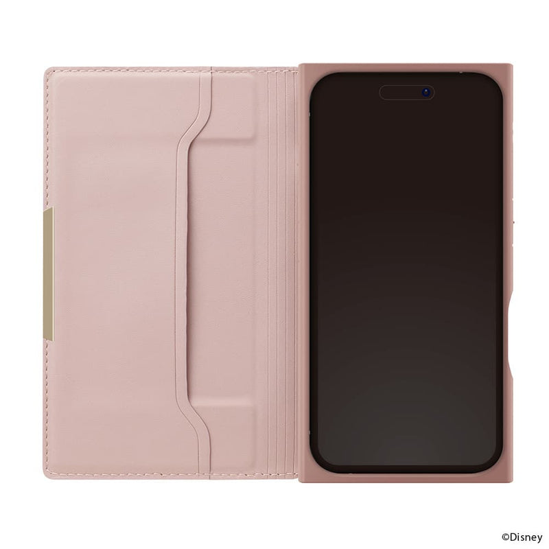 PGA iPhone 16 Pro用 クリアフリップケース アリス PG-D24BCF02ALC