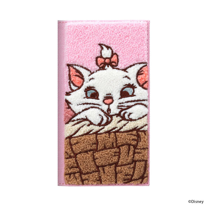 PGA iPhone 16 Pro用 クリアフリップケース(サガラ刺繍) ディズニーマリー PG-D24BCF04MAR